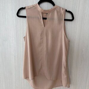 Forever 21 Blush Sleeveless Summer Blouse – Size S (sale ends 08/28)